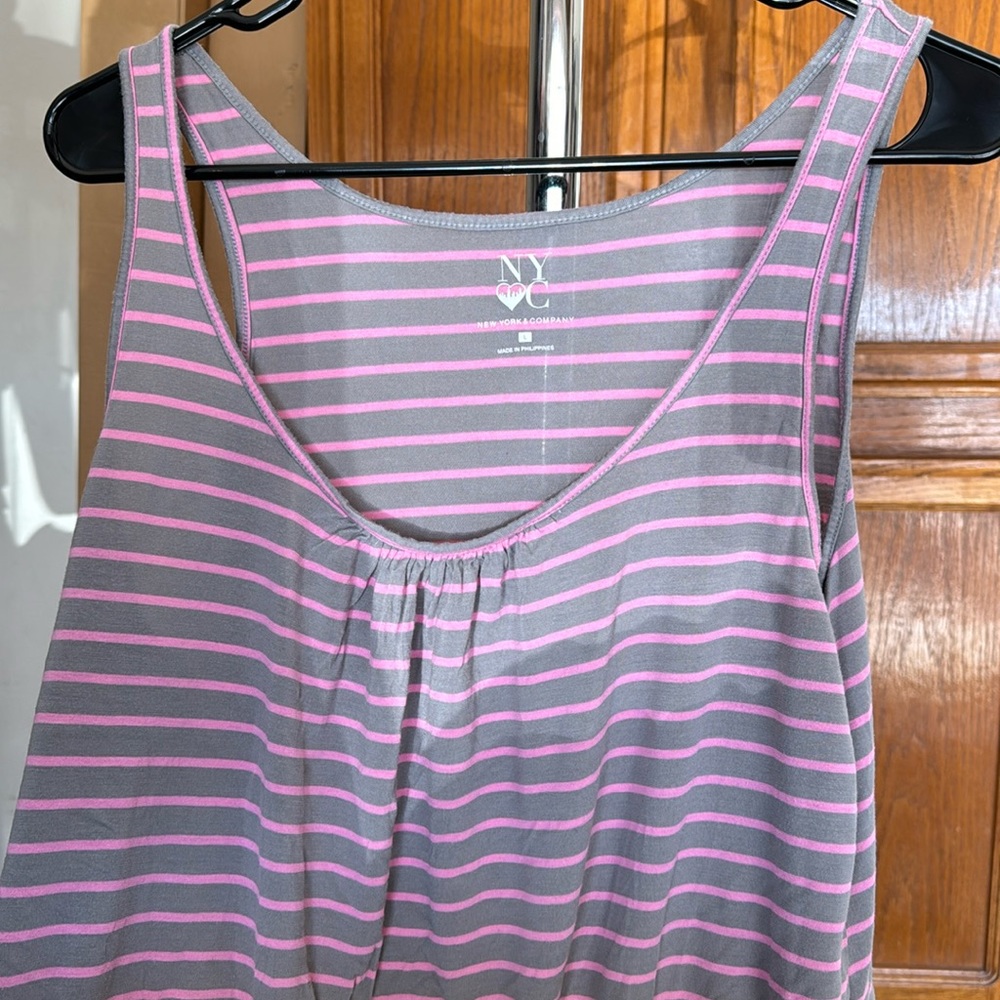 New York and Company sleeveless top.